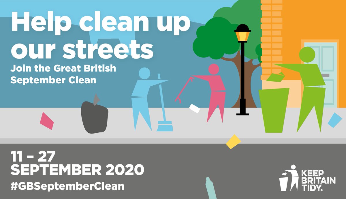 Merton Council (@merton_council) on Twitter photo We're pleased to announce the return of the <a href="/KeepBritainTidy/">Keep Britain Tidy</a> #GBSeptemberClean✨
From the 11-27 September, we're supporting smaller groups of up to 6 , by providing gloves, litter pickers & clearing waste.
Want to get involved?
Email us: environmental.development@merton.gov.uk We're pleased to announce the return of the <a href="/KeepBritainTidy/">Keep Britain Tidy</a> #GBSeptemberClean✨
From the 11-27 September, we're supporting smaller groups of up to 6 , by providing gloves, litter pickers & clearing waste.
Want to get involved?
Email us: environmental.development@merton.gov.uk