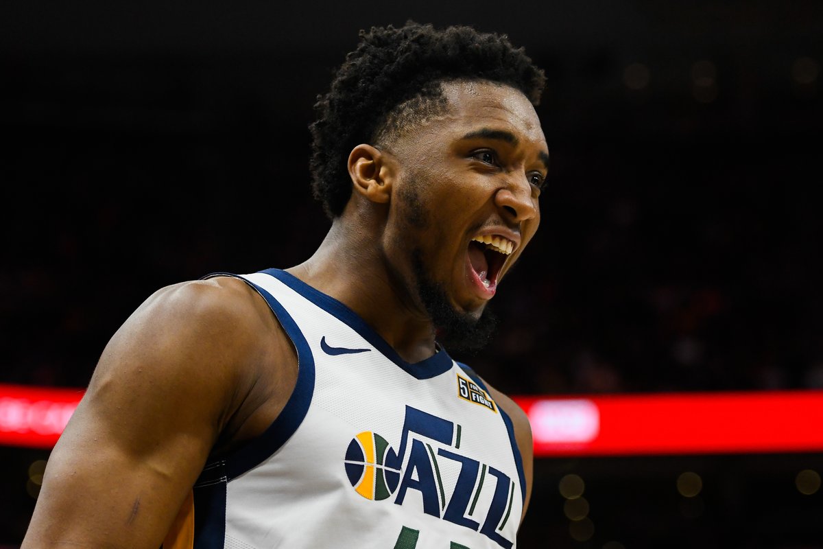 BleacherReport's tweet photo. Donovan Mitchell will finalize a max contract extension with the Jazz when free agency opens, per @ChrisBHaynes https://t.co/XkxY6lADV1