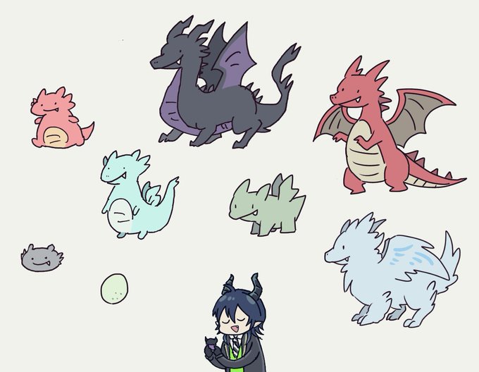 がおがおドラコーンくんのtwitterイラスト検索結果 古い順