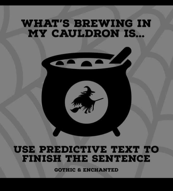 WitchSanctuary's tweet photo. What is brewing in your cauldron? #witchwednesday  #witchtwt https://t.co/dWLU2M1jim
