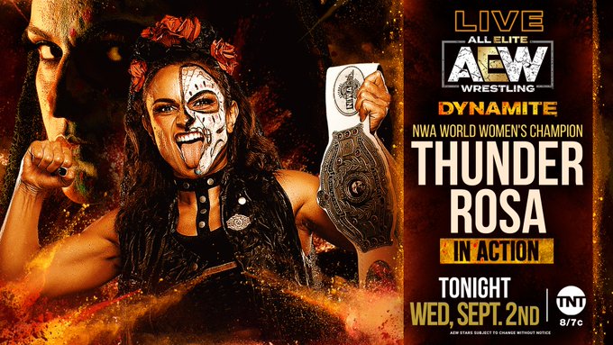 Thunder Rosa to Debut on Tonight's Dynamite, Updated AEW Rankings, More