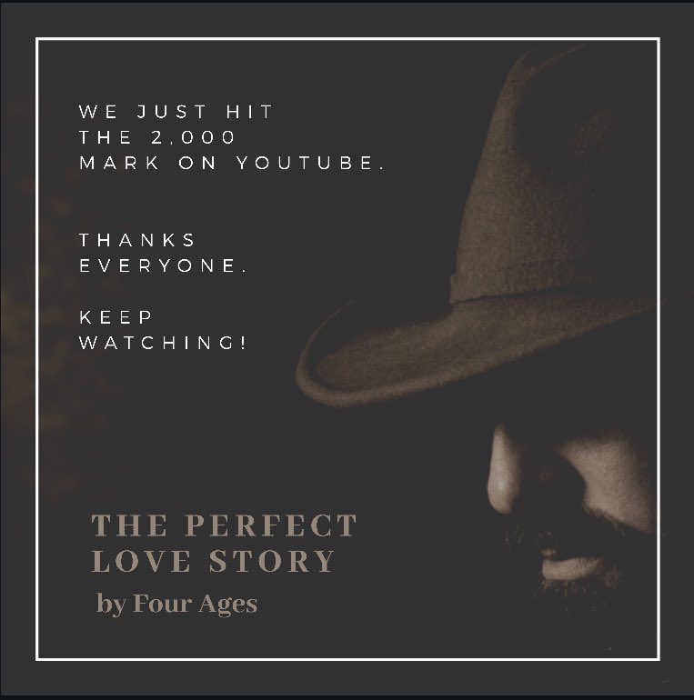 fouragesfolk's tweet photo. Thank you for the +2,000 views! 
Enjoy the video:
https://t.co/Fsd8IXfs26

#folkrock #newvideo #greatmusic #blackandwhite #newartist #greatsound #powerfullyrics  #theperfectlovestory  #fourages #officialvideo #youtube #amazonmusic #applemusic #spotify https://t.co/h0Zk9tbQxl
