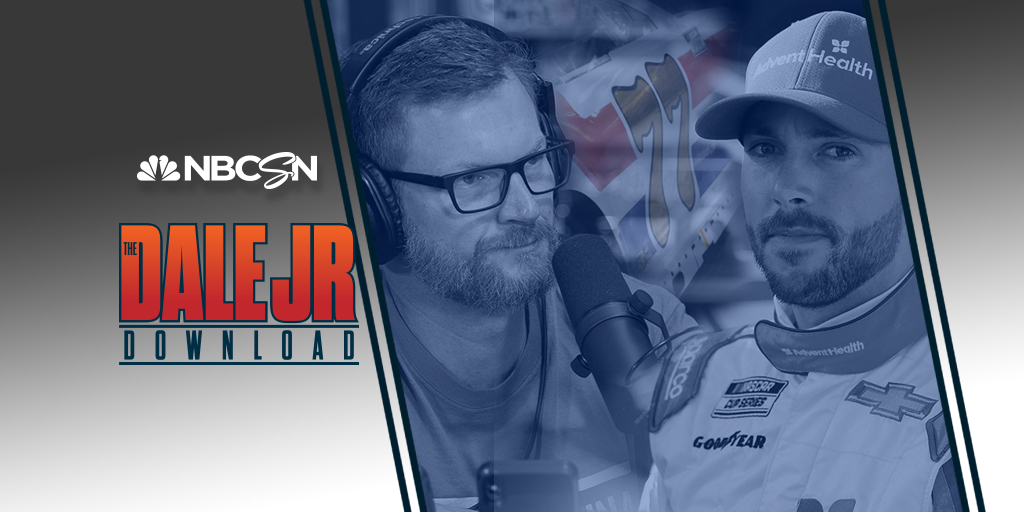 DaleJr's tweet photo. Back to our regular time slot tonight on NBCSN at 6 pm ET.
We've got @RossChastain talking about his journey in the sport and the special @TooToughToTame throwback announcement. Don't miss it. https://t.co/0by7b4u5O8