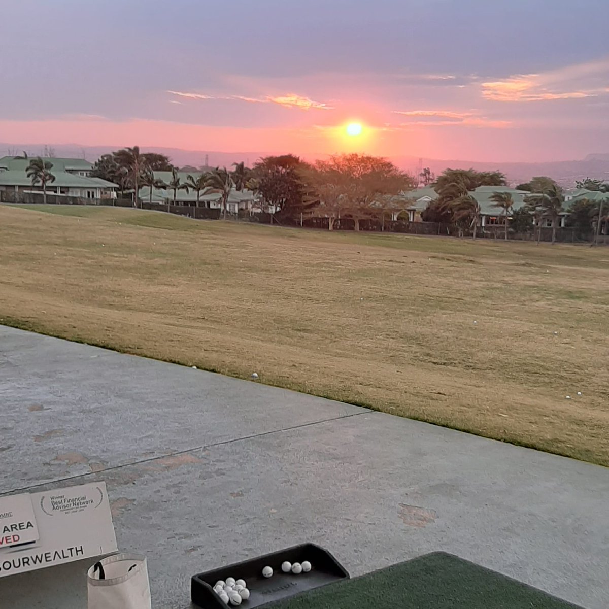 Beautiful end to the day <a href="/Mountecc/">Mount Edgecombe CC</a> <a href="/SrixonSA/">Srixon Golf SA</a> <a href="/PGASA/">Professional Golfers Association of South Africa</a> <a href="/GolfRSA/">GolfRSA</a> <a href="/TrueFitGolfSA/">True Fit Golf</a> <a href="/SwitchGripsIntl/">Switchgrips International</a> <a href="/ILuvDBN/">I Love Durban</a> #SpringDay #golfing