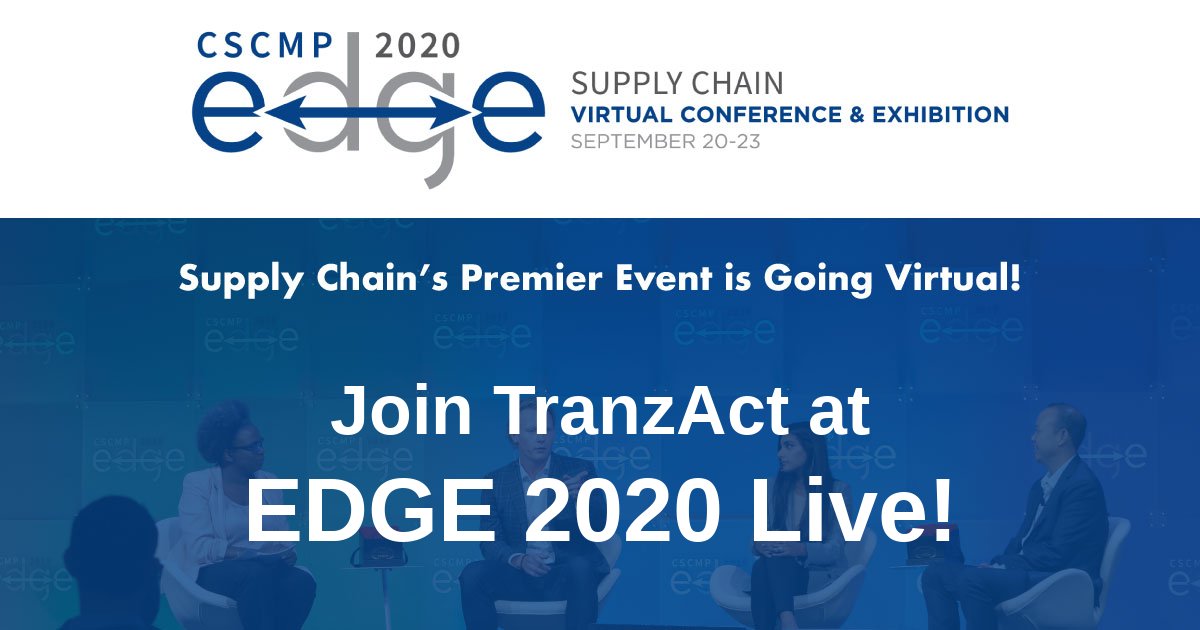 TranzAct's tweet photo. Sign up for the CSCMP Edge Annual Conference starting on 9/20 if you haven’t already. We’ll be hosting a session called "Grab a Seat at the Table" on 9/22 at 2pm Central featuring lessons learned from three senior executives. https://t.co/kXVMcVhz9S by @cscmp #SupplyChain https://t.co/gQTY0HWVsm