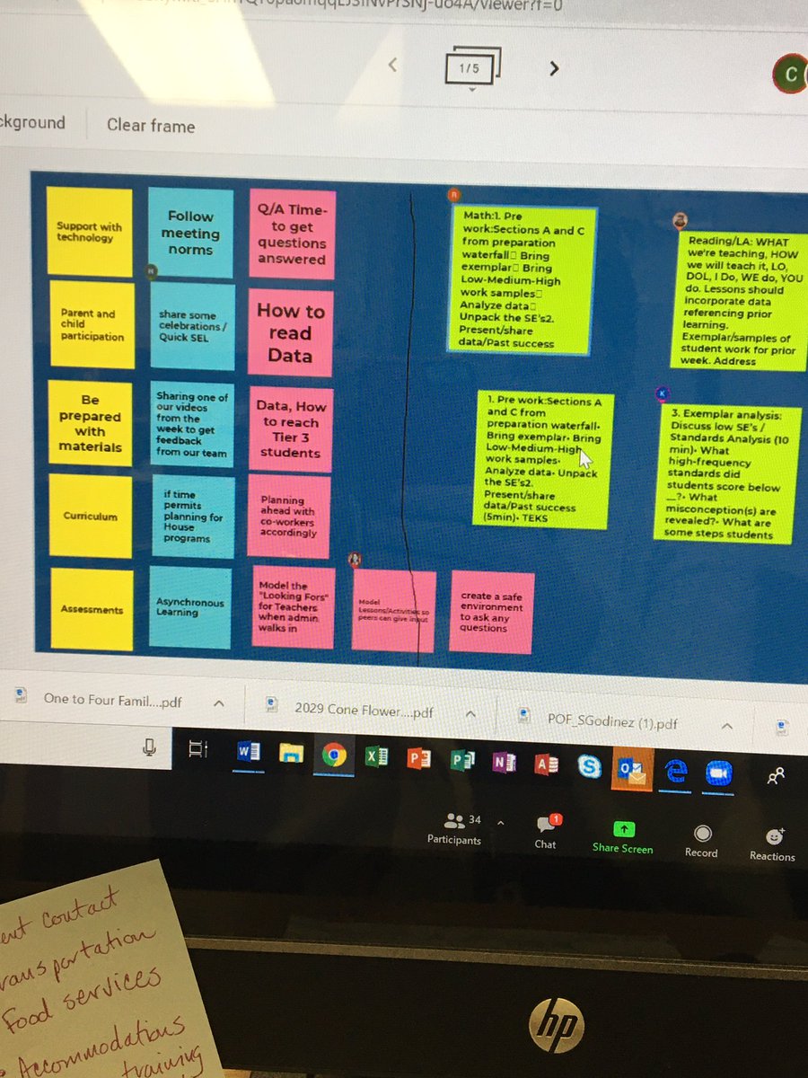medranolibrary's tweet photo. Planning for our PLCs using Jamboard @GoogleForEdu Great tool for virtual teaching and learning. @DragonsMedrano @dallasschools https://t.co/cYVsJxhTdv