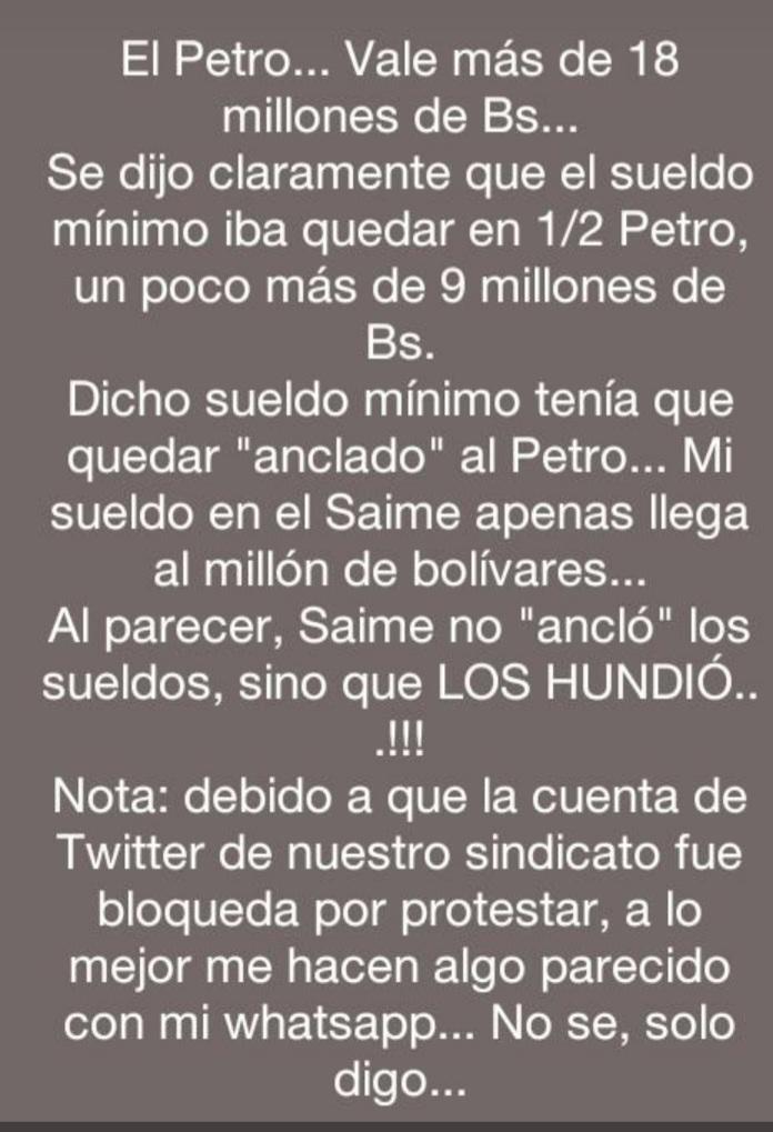 JoseMed81304510's tweet photo. Fuerza compañeros https://t.co/KgtD7m5ndy
