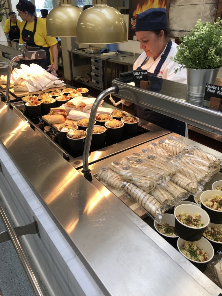 CampionIFG's tweet photo. A ‘Grab &amp; Go’ taster lunch for staff today at @Campion_School 

We loved producing the menu provided by new caterers @SchoolCatering and the school staff loved tasting!! 

#Partnership #BackToSchool2020 #BackToSchool https://t.co/qKeFLRjLQh