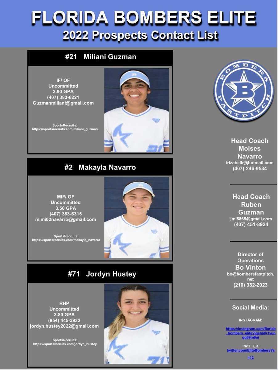 What a great 9/1! Thank you to the coaches who reached out to these amazing girls validating hard work pays off. Very proud of what they have been able to accomplish and excited for their future! @FloSoftball <a href="/ExtraInningSB/">EXTRA INNING SOFTBALL</a> <a href="/IHartFastpitch/">I❤️Fastpitch</a> <a href="/Los_Stuff/">Carlos Arias</a> @StriveSoftball @rickcowan68