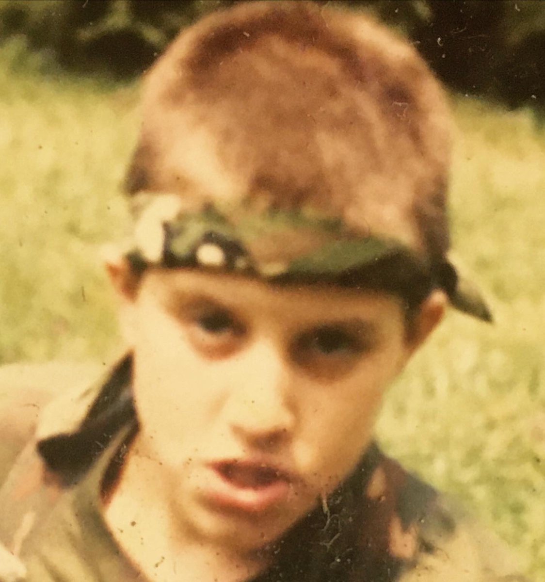 RAtheRuggedMan's tweet photo. 😂 young R.A the Rugged Man, 9 years old. I was like “yo! When I get big I’m gonna write the greatest song about Vietnam ever” lol https://t.co/eH1SvmcwWn