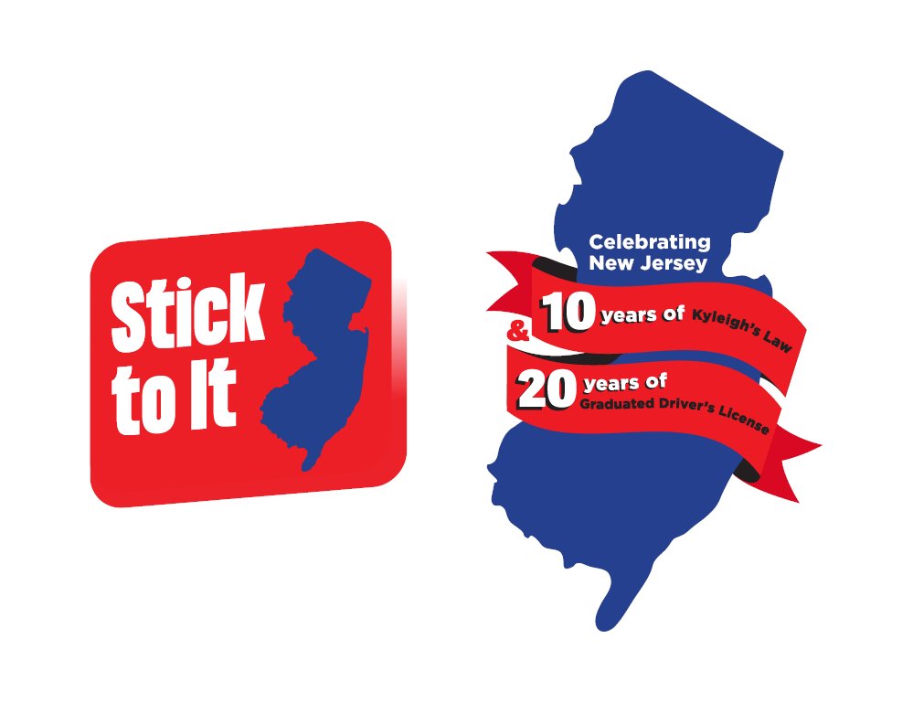 Did you know that NJ's GDL laws have reduced fatal crashes w a teen driver 47% and in fatal crashes with passengers under 20 by 60% between 2008 and 2018.  Help us keep teen drivers safe and #sticktoit. Visit www.njsaferoads/sticktoit for more info.