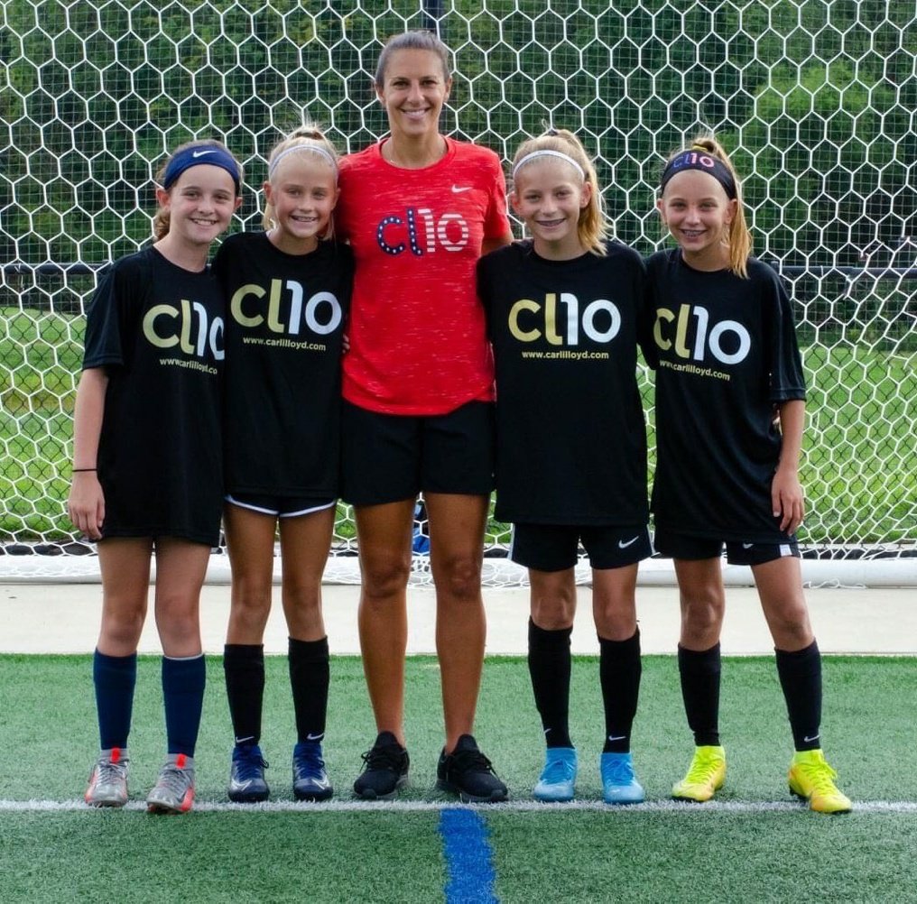 Fc Revolution Soccer Fc Revolution Eclipse Girls With The One And Only Uswnt Star Carlilloyd At Her Recent Clinic