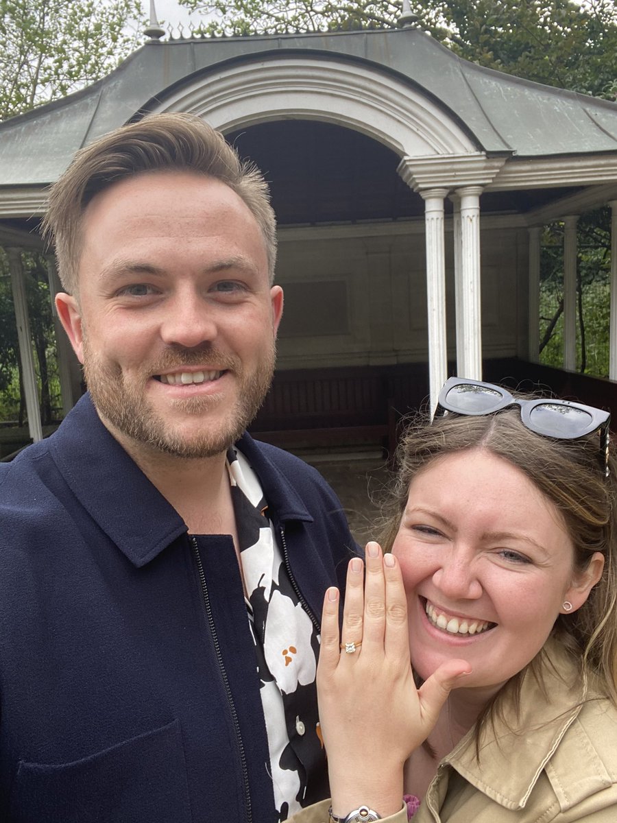 emmabaxterrr's tweet photo. @TennentsLager We got engaged last weekend and a trip would be a lovely way to round off this year 💍💕 https://t.co/iCVzKEVhEs