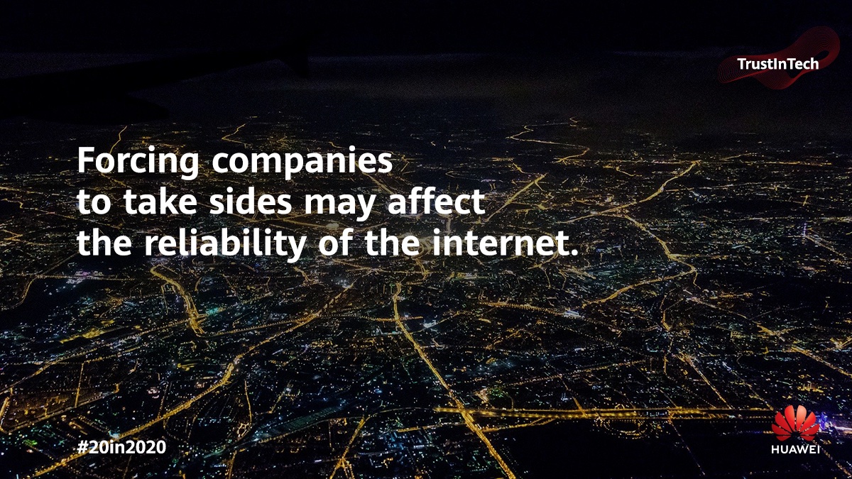 HuaweiEU's tweet image. The US #CleanNetwork initiative is going to bifurcate the #internet 🌌 and force companies to take sides in the global #supplychain. @pstAsiatech @EurasiaGroup

politico.com/news/2020/08/0…