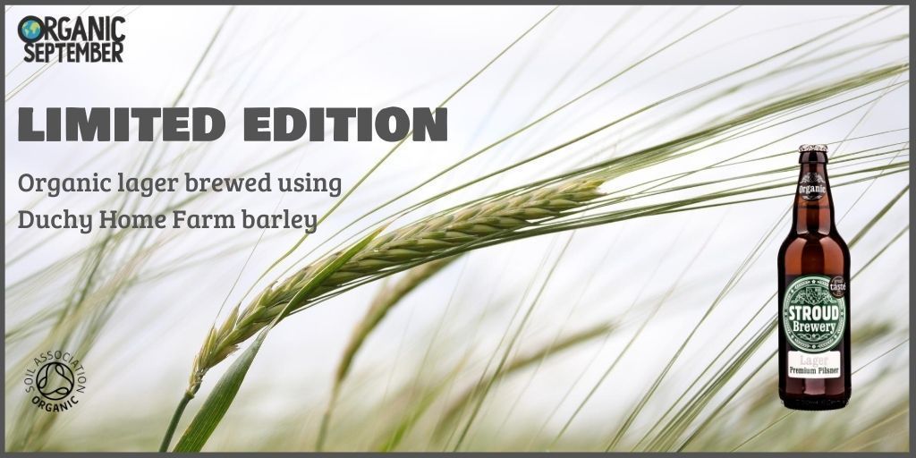 This #OrganicSeptember we are bringing you a limited edition #organic pilsner. 
Shumei #Lager has been specially brewed using Plumage Archer malting barley grown only on Duchy Home Farm in #Gloucestershire.
Available from our website
buff.ly/2YCIhno