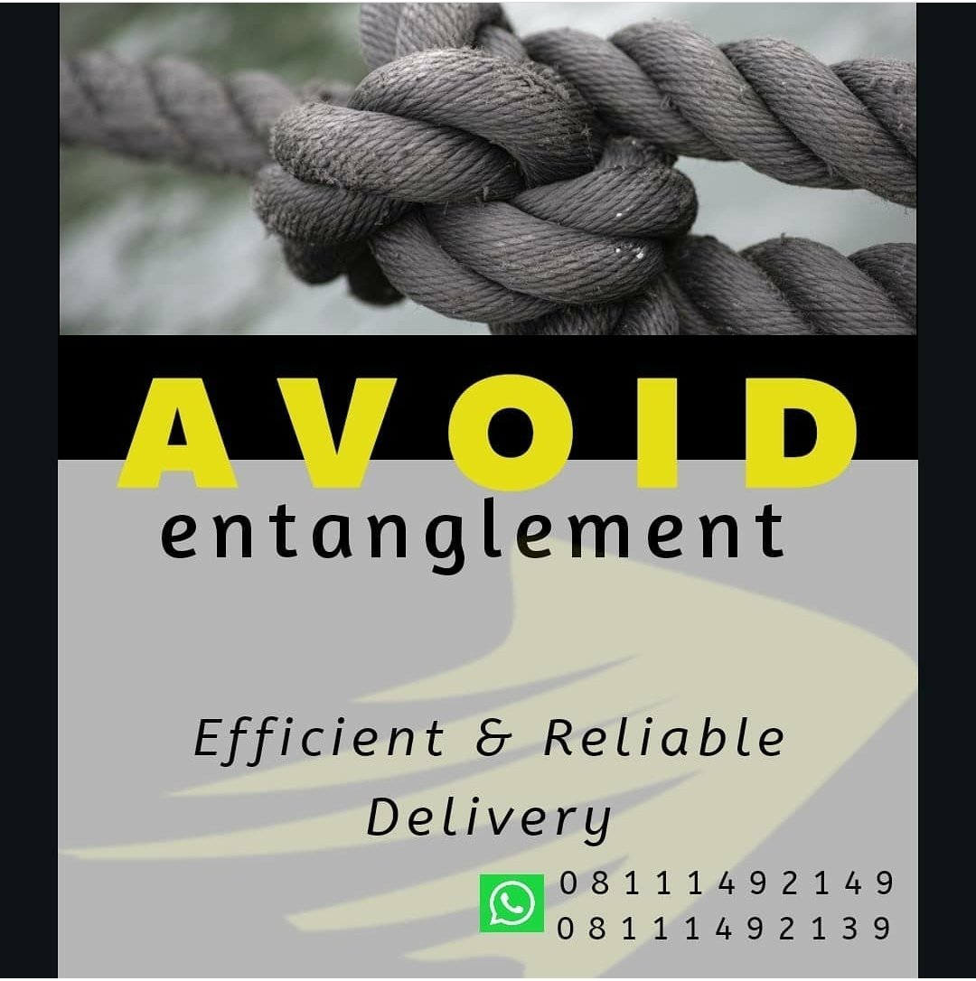black_haden's tweet photo. Abuja's best delivery. Avoid Entanglement. We deliver peace of mind. https://t.co/VPZrm3JWji