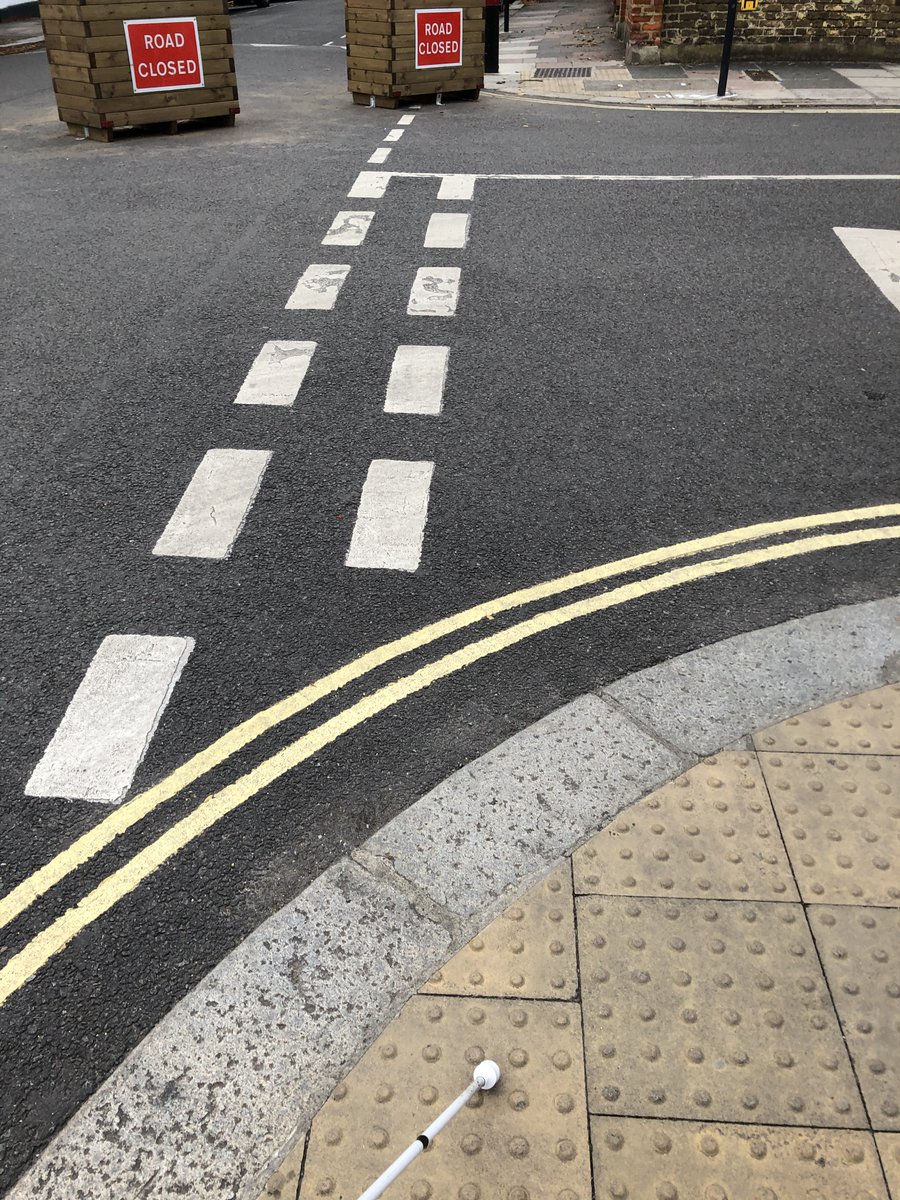 Where existing accessible street infrastructure is in place, I believe the scheme has potential to be safe, accessible & reduce traffic flow to benefit disabled pedestrians.It is essential that every blocked road has a full corner flush to the road drop curb with tactile paving
