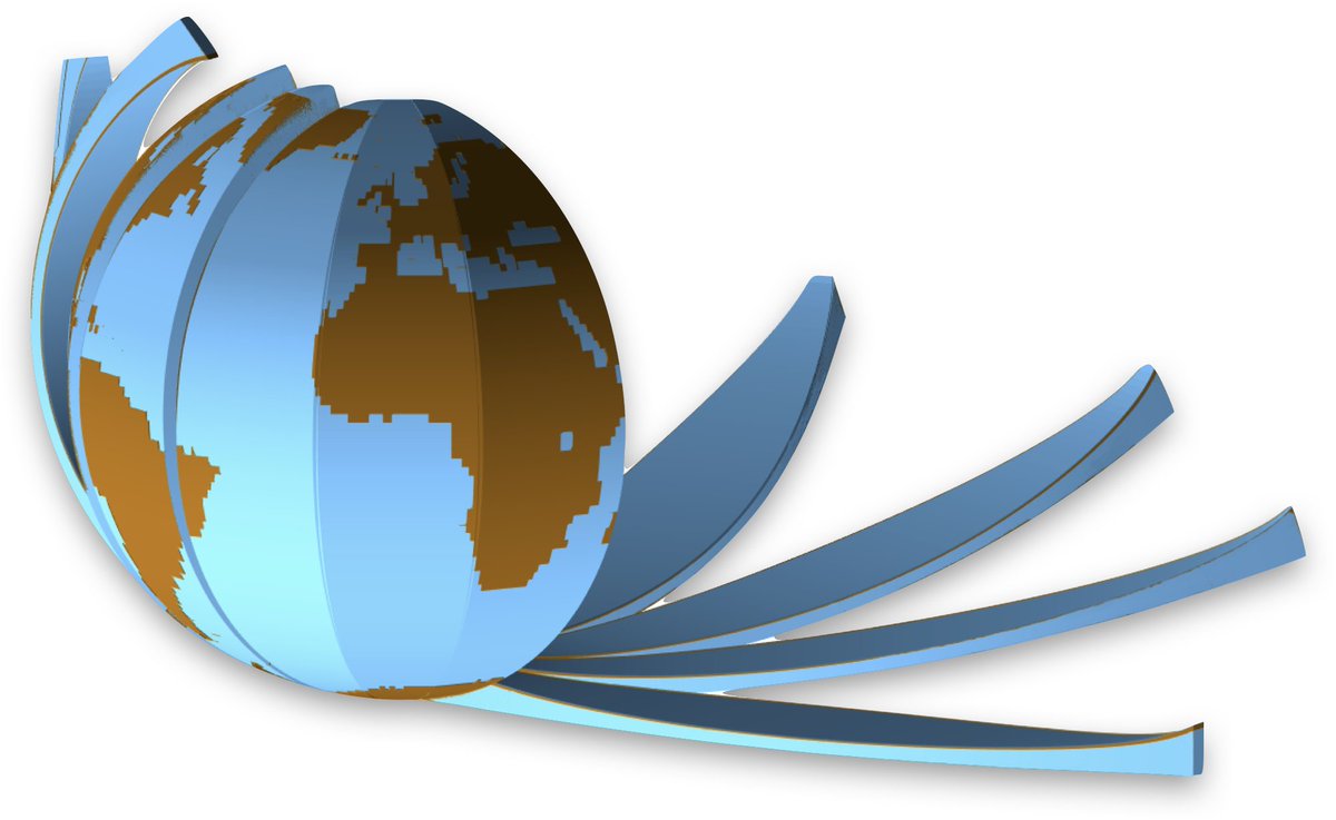 Maths Observatory (@mathobservatory) on Twitter photo Want to make a map that folds into a globe? If you have paper with the right thickness profile then by cutting many petals of a given shape, you can get arbitrarily close. Find out more at: doi.org/10.1039/D0SM00… (with <a href="/Mingchao_Liu/">Mingchao Liu</a> ) Want to make a map that folds into a globe? If you have paper with the right thickness profile then by cutting many petals of a given shape, you can get arbitrarily close. Find out more at: doi.org/10.1039/D0SM00… (with <a href="/Mingchao_Liu/">Mingchao Liu</a> )