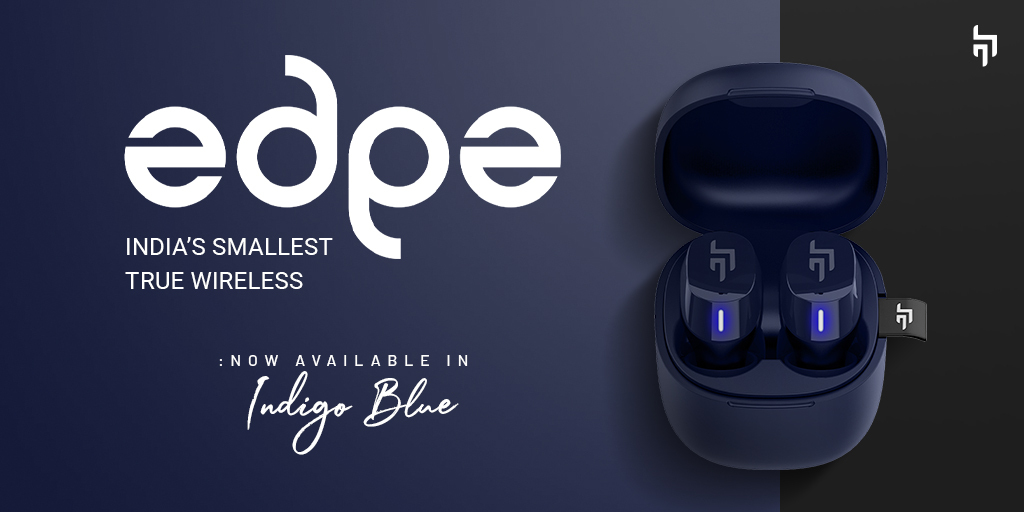 crossbeatsind's tweet photo. Not that The Edge needed to be any cooler, but it's now available in Indigo Blue.
Pick it up today and add some color to your life.
#newcolors #latestlaunch #techproducts #soundgadgets #smartproducts #digital #truewireless #bluetoothearphones #smarttech #technology #trending https://t.co/u5x6KwGSg8