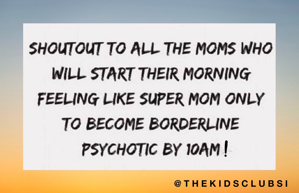 Tag a ‘MOM’ you might know that agrees...
#momhood #accurate #statenisland #mommylife #dailymom #motherhood #mom #momlife #moms #statenislandny #mother #mommy #mama #mother #statenislandmoms #momma #mompreneur #momstrong #accurate #momsrus #motherlife #supermom #supermoms https://t.co/CpEQJSNe7M