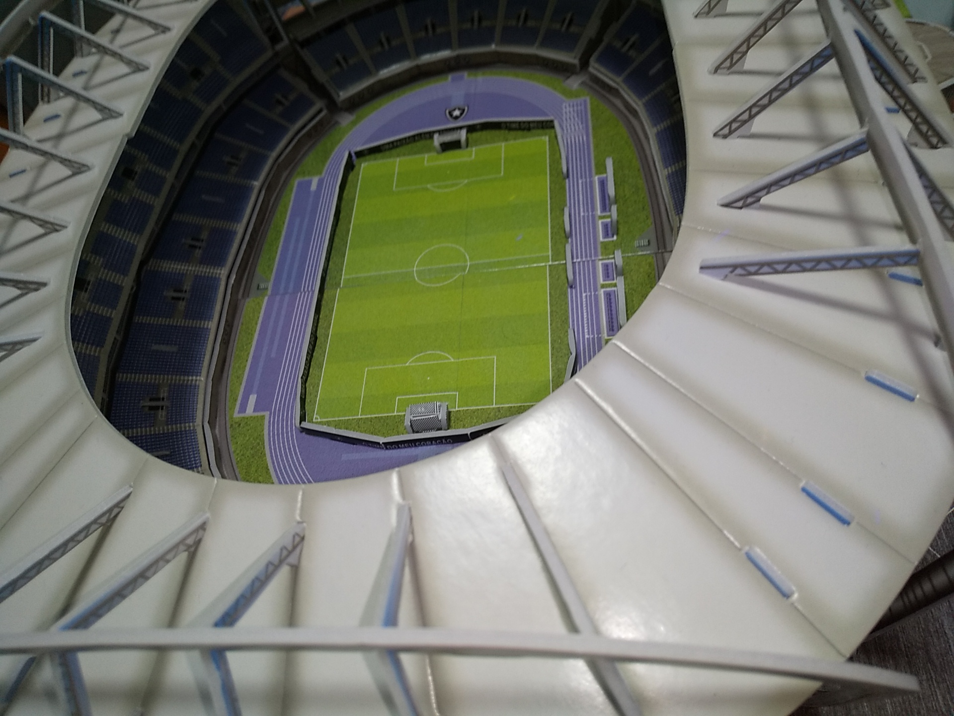 Naniwanoocan 完成しました ブラジルのサッカークラブ ボタフォゴのホームスタジアムのエスタジオ オリンピコ ジョアン アベランジェ 人収容のリオデジャネイロのスタジアムです 現在本田圭佑選手が所属してます ボタフォゴ 本田圭佑