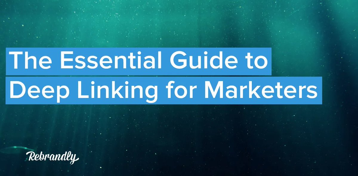 RebrandlyBuzz's tweet image. Interested in learning more about #deeplinking? 🤓 Then head on over to our latest guide here 👉 rbn.link/deeplinking 

#marketingtips