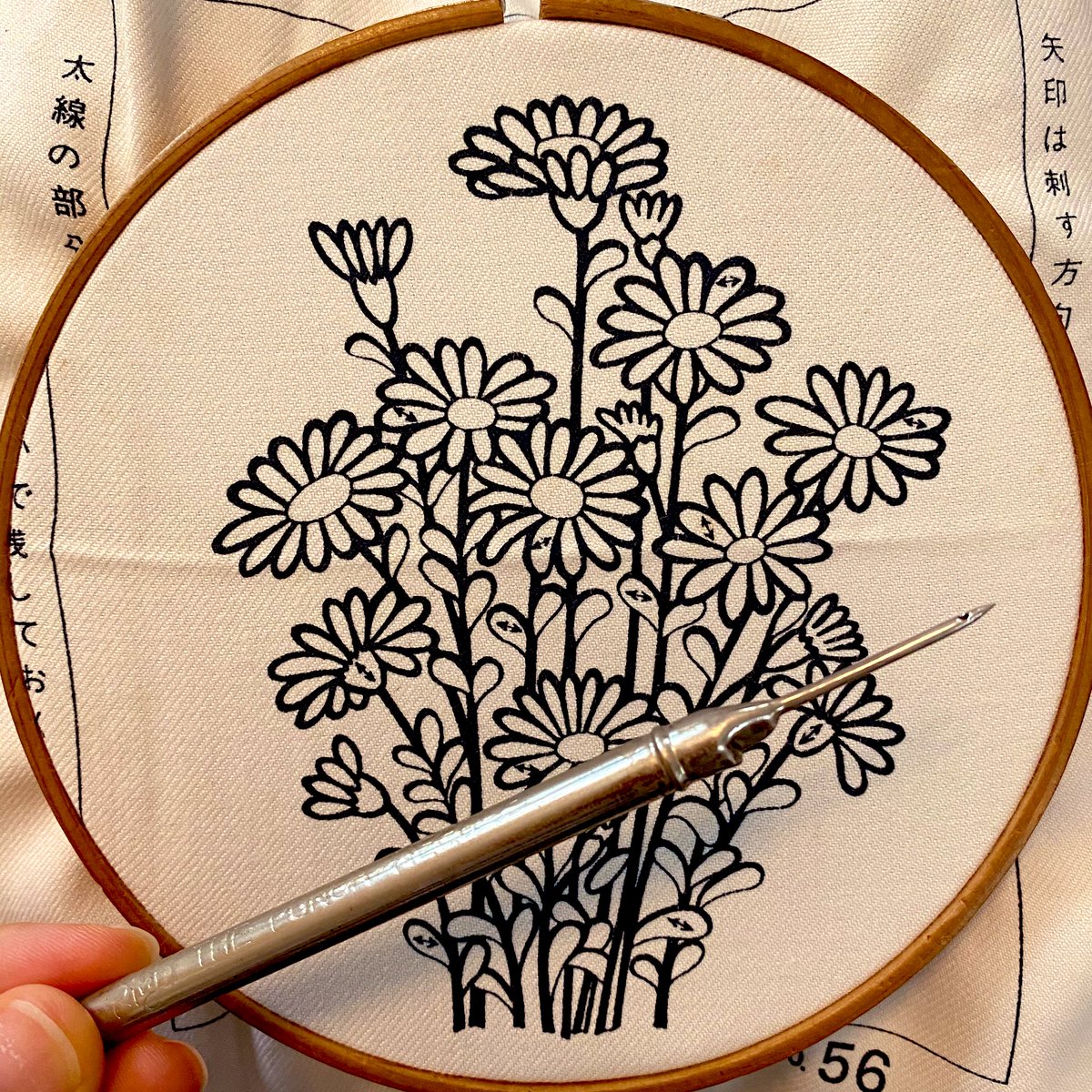 松鳩文化刺繍で春声です。 activando.com.ar