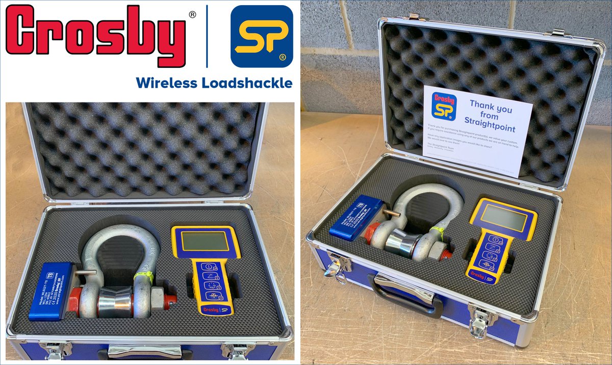 loadcell's tweet photo. Crosby | SP Wireless #loadshackles aluminium flight cases now have new foam inserts.
These not only look great, but the Loadshackles are more secure within the case and give extra protection while in transit.
For more information on this product visit: https://t.co/uHlYabooMY https://t.co/Qqeb4tWIVI