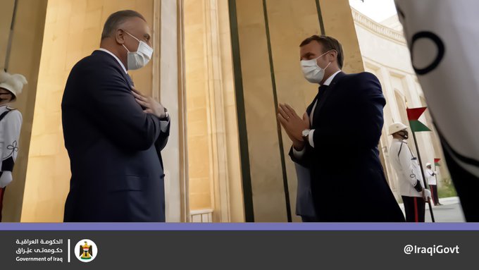 French President Emmanuel Macron in Baghdad next week Eg6Kp2JWAAEpYs1?format=jpg&name=small