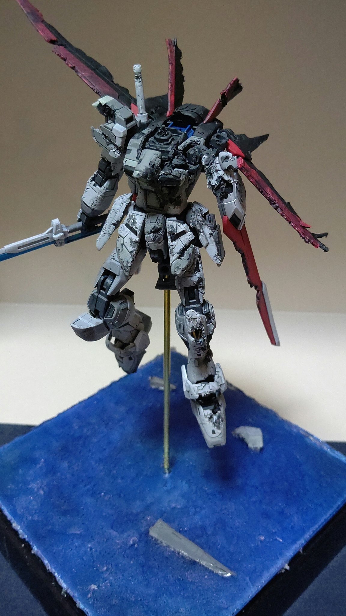 ガンプラを使ったジオラマです