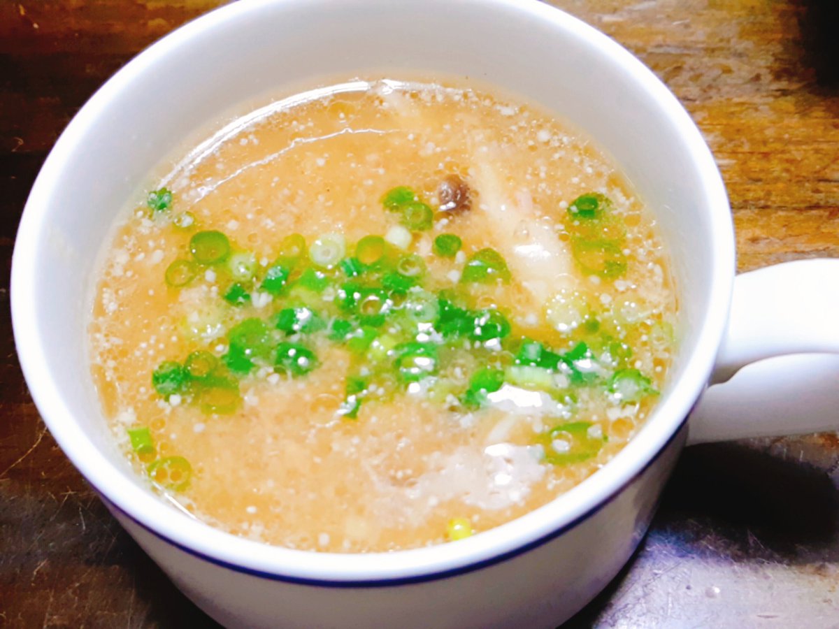 もぎもぎフルーツ アボカドと海老のパスタと 野菜ソムリエatsusiさんのレシピ ツナととろろ昆布のスープ作った ツナと とろろ昆布合うね オススメ 笑 うたいろradio 野菜ソムリエ Atsusi