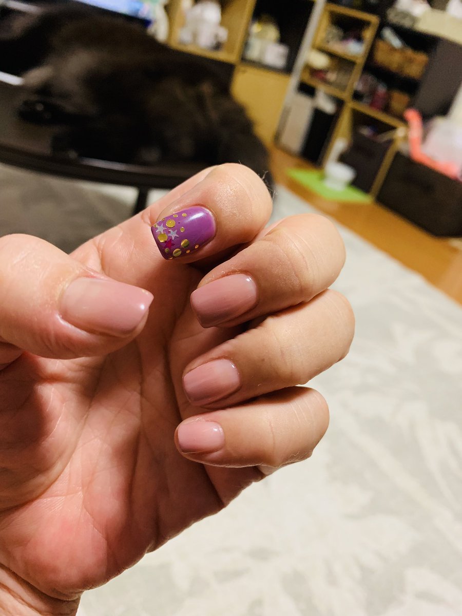 初秋ネイル