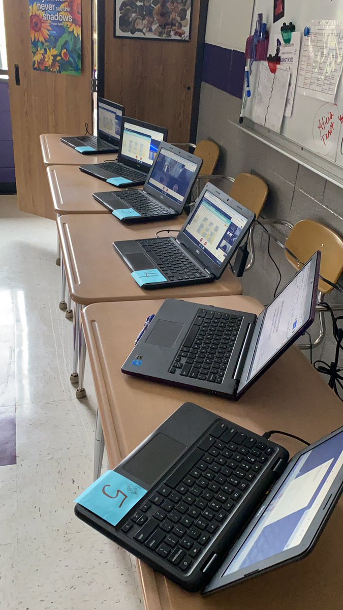 Small groups virtual learning style. #applevalleyknights.