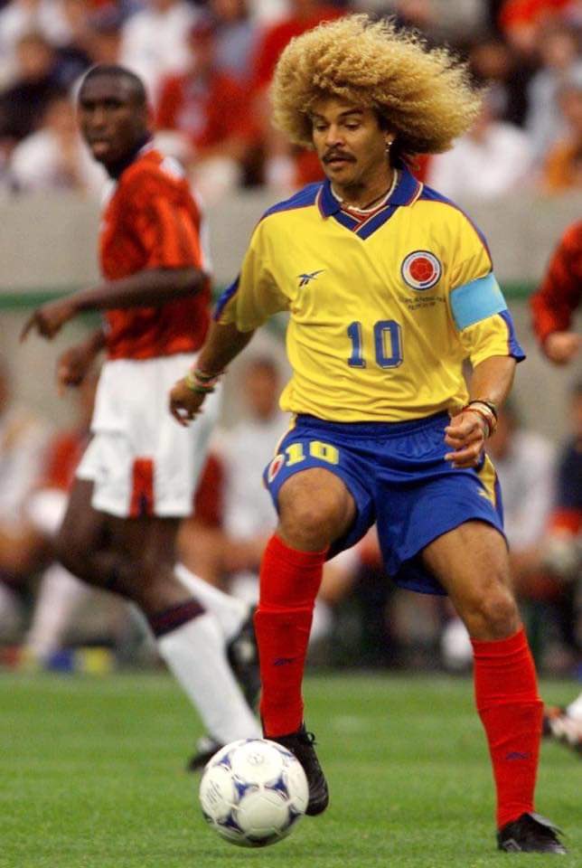  Happy Birthday \El Pibe\ Carlos Valderrama Thanks for good memories of 90s. 