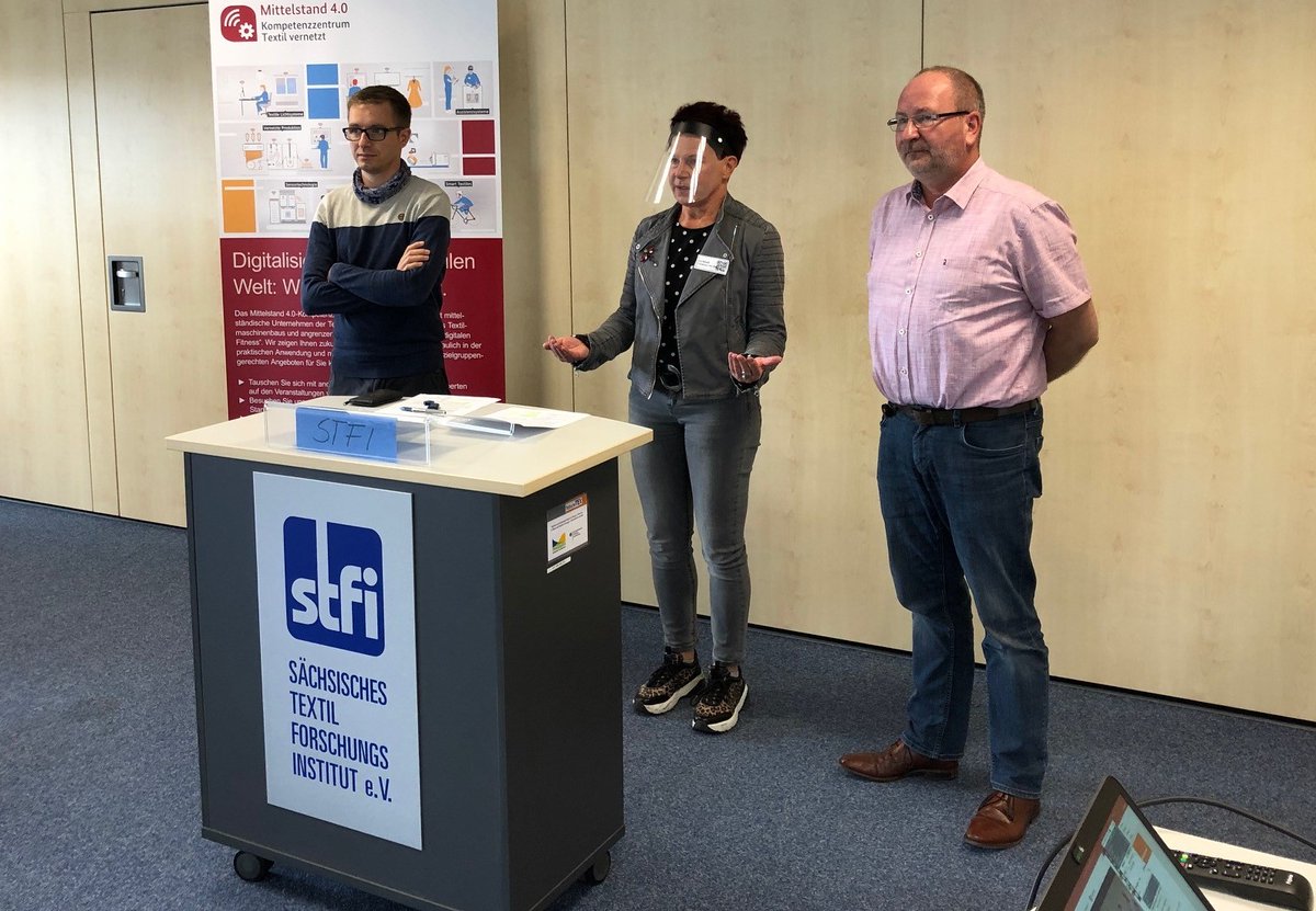 futureTEX2020's tweet photo. 📅 Nächste Woche, am 9. September 2020, findet das 3. futureTEX-Symposium statt.

Die Generalprobe hat schon mal super funktioniert und wir freuen uns schon auf einen spannenden, inspirierenden Tag.

👉 Infos &amp; Anmeldung: https://t.co/UInvCIYURE

@TextilVernetzt #textil #techtex https://t.co/PZwAcAVL4t