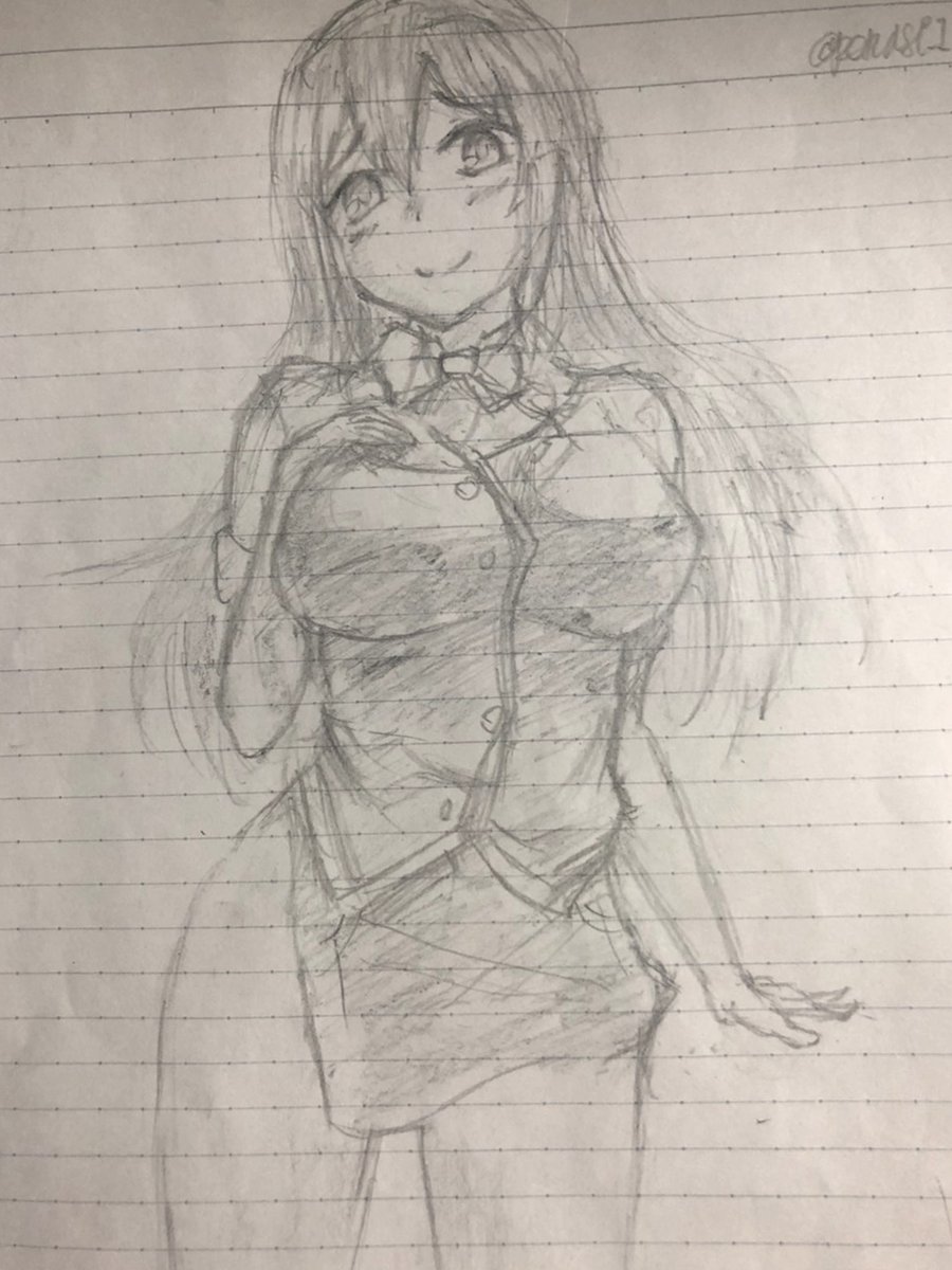 ペ ン タ ブ が 壊 れ ま し た 。
あ~筑摩の太もも塗りたかったのじゃ~(・Д・`)
-30min
#艦これ版深夜の真剣お絵描き60分一本勝負
#艦これ版真剣お絵描き60分一本勝負_20200902