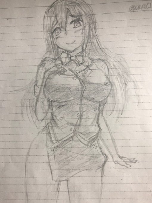 ペ  ン  タ  ブ  が  壊  れ  ま  し  た  。
 あ～筑摩の太もも塗りたかったのじゃ～(・Д・`)
-30min
#艦これ版深夜の真剣お絵描き60分一本勝負
#艦これ版真剣お絵描き60分一本勝負_20200902 