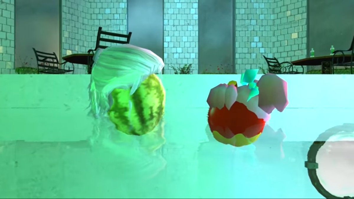 MarioReactor's tweet photo. @smg4official Can I ship them?
#melony #twopeice #watermelon #anime #watermelonkun #apple #applechan https://t.co/EpnYBFPVDj
