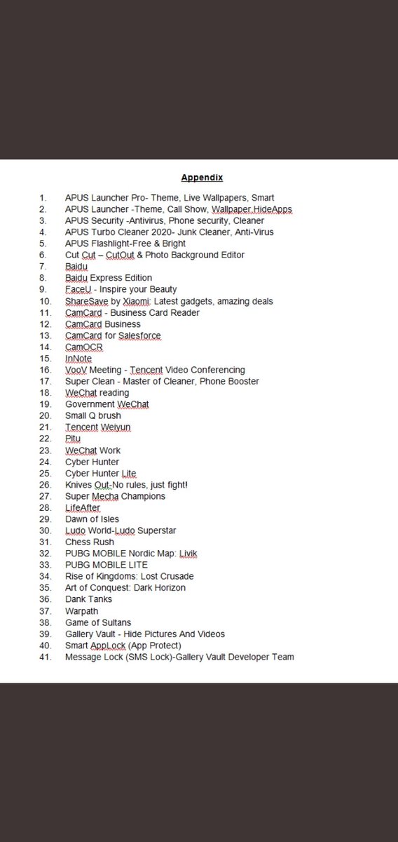 SrustidharG's tweet photo. 118 mobile Chinese applications and bubg bans 
#PUBG https://t.co/WDnA8RThlq