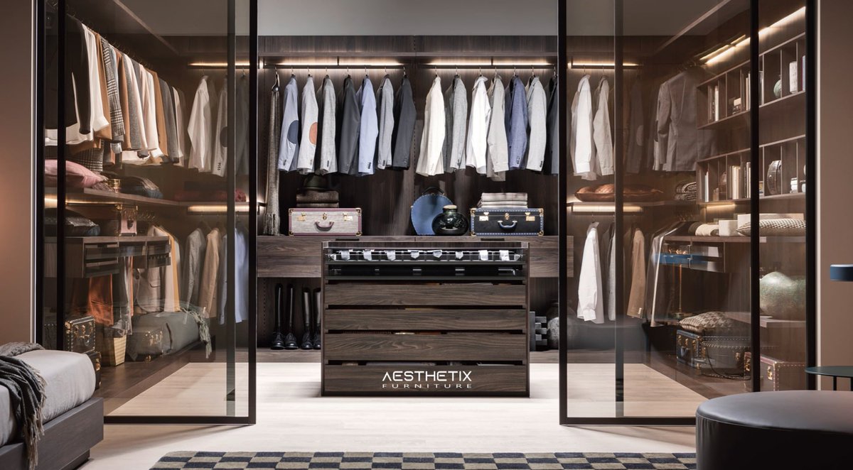 Walk-in wardrobe for 'him'
•
•
•
#menswardrobe #menscloset #maximizingspace #customwardrobe