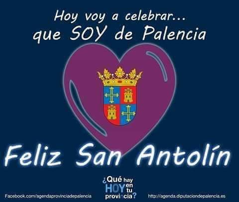 ~FELIZ DÍA DE SAN ANTOLÍN 2020~
Desde la Cofradía Nuestra Señora de la Soledad queremos desearos un Feliz Día de San Antolin a todos los palentinos y palentinas.