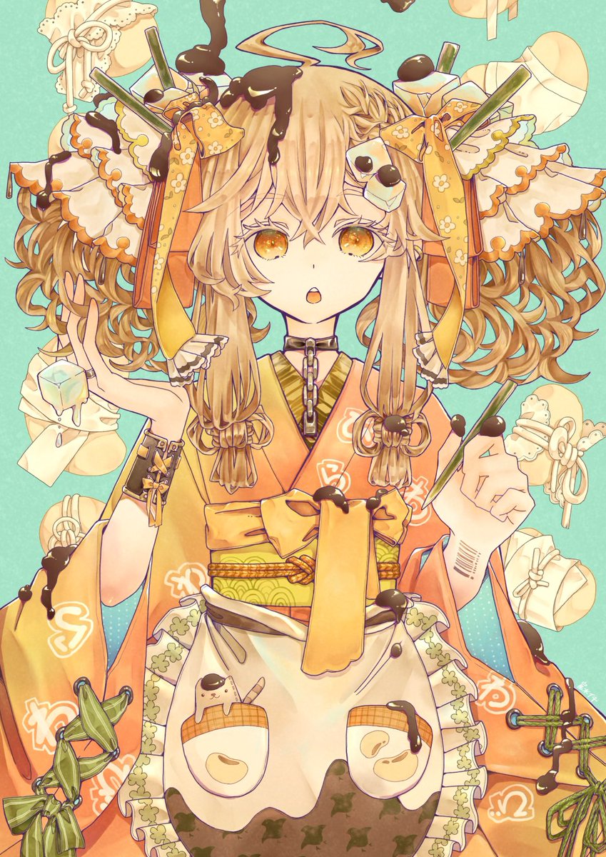 誰か優しい人が拡散してくれてフォロワーさんが増えるらしい 並べるとかわいさ千倍 富水イチのイラスト