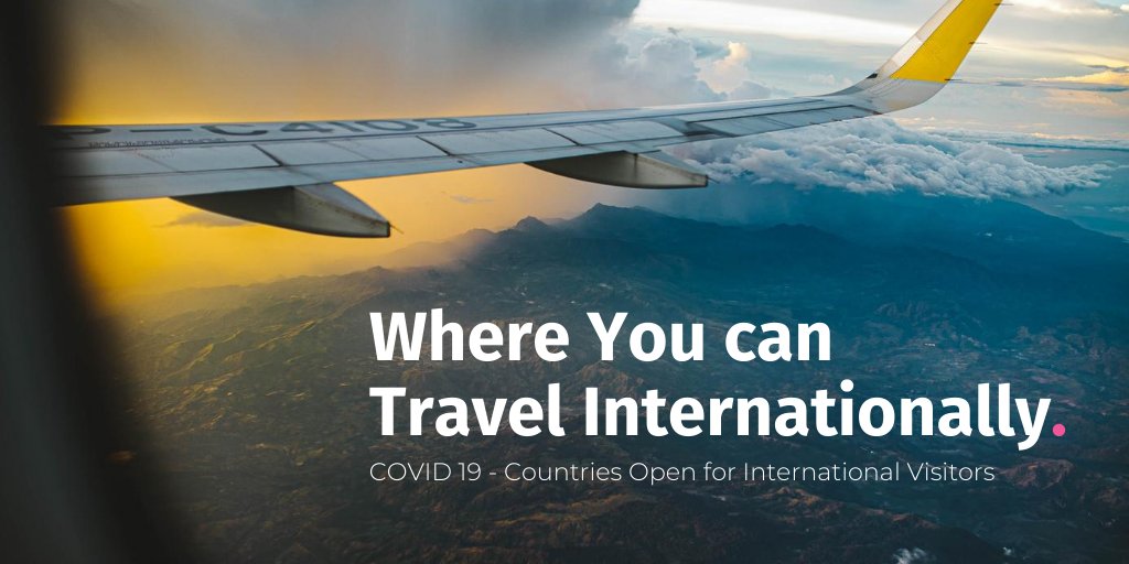 While the regulations for #COVID-19 #travel are constantly evolving, countries have opened their borders to encourage visits from #digitalnomads and foreigners. Check them out on our IG: l8r.it/gFCC

#cuddlynest #traveltip #news #coronavirus #travelnews  #tourism