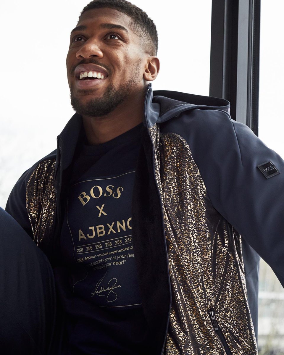 hugo boss anthony joshua