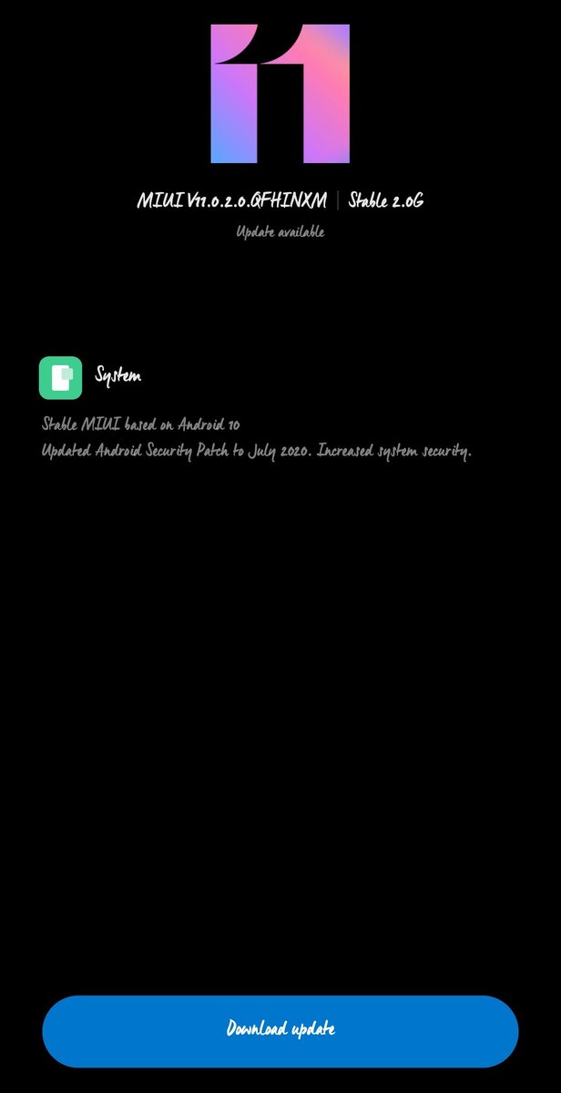 nithinbchowdary's tweet photo. @miuirom Finally I got Android 10 update on #RedmiNote7Pro &what about #MIUI12 update? When it roll out to all #RedmiNote7Pro devices a big question from #redmifans @MIUI_India @miuirom @XiaomiIndia @MiIndiaSupport @manukumarjain https://t.co/dVk5syH7Oc