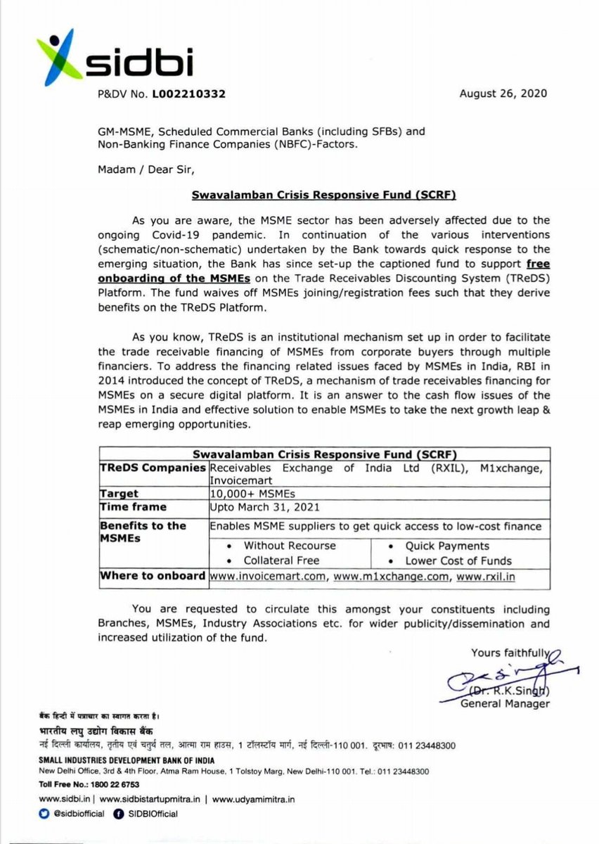 Ministry of MSME tweet media