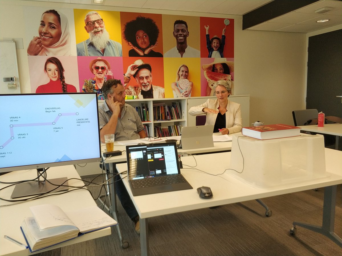 Expeditie Sociale Technologie  - 1e sprint review met Christa Nieuwboer <a href="/ParentInternet/">Lara Giunti♂🔀</a>:We verzamelen informatie en voorbeelden: zó kan technologie bijdragen aan de doelen van het sociaal werk. sociaalwerknederland.nl/actueel/nieuws… <a href="/BVjong/">BVjong</a> <a href="/BPSW_NL/">BPSW_NL</a> <a href="/Movisie/">Movisie</a>