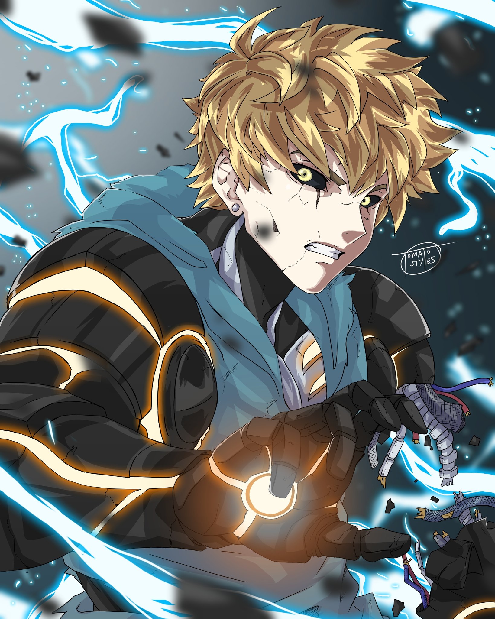 Twitter 上的 Tomato Styles Genos From One Punch Man Commissions Are Open ワンパンマン ジェノス 鬼サイボーグ Onepunchman Opm Genos Demoncyborg Fanart Artistontwitter Art Anime T Co Cz3k4wksvx Twitter