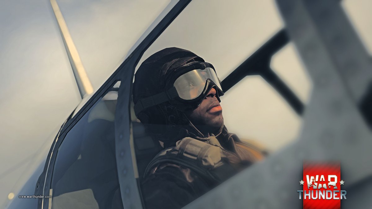 WarThunder's tweet image. On September 2nd, 1941, CPT Benjamin O. Davis, Jr. of the Tuskagee Airmen became the first Black American to solo an aircraft as an officer in the U.S. Army Air Corps. The Tuskagee Airman pilot model was added to #WarThunder with the new P-51c in update #RainingFire.