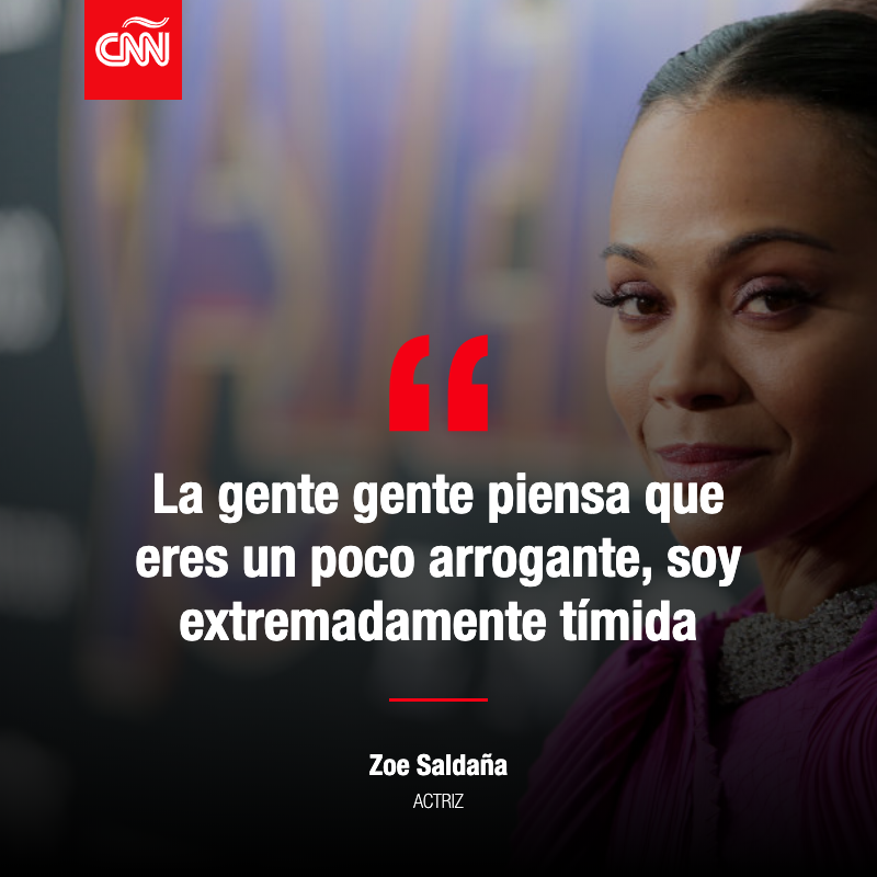 ShowbizCNN's tweet photo. La entrevista este viernes con @MarielaCNN a las 8 pm hora de Miami. @zoesaldana 
#Entretenimiento #Avatar #RepublicaDominicana #Cine https://t.co/206S5DrAJp